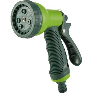 Multifunktionsbrause-Set, 4-teilig, mit 4 Strahlvarianten für die Gartenbewässerung.