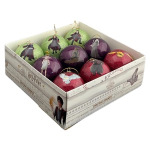 Harry Potter Weihnachtskugel-Set Charaktere 9-teilig Ø 7,5 cm