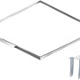 Floraworld Bodenrahmen aus Aluminium für Premium Systemgerätehaus 314x218x314 cm.