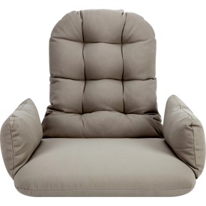 Sitzkissen für Hängesessel Leyburn, Ersatzkissen in Beige.