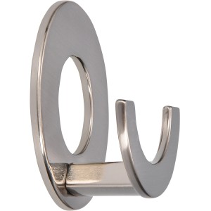 Siro Haken 2332 Metall Edelstahlfarbig Glänzend Selbstklebend Ø 60 mm