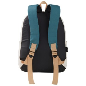 Rückansicht: Campingaz Kühltasche Fold'N Cool Rucksack, weiß-türkis, 20 l. Ideal für Camping & Outdoor.