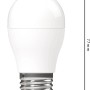 E27 LED-Leuchtmittel Globe G45, 2,9 W, warmweiß, Ø 4,5 cm. Kompakte Glühbirne für angenehme Beleuchtung.