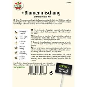 Sperli Blumenmischung Bienen-Mix: Samenpackung für bienenfreundliche Blumen.