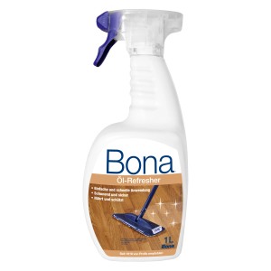 Bona Öl-Refresher 1L für Holz-Öle: Reiniger im Sprühflasche für die Pflege und Schutz von geölten Holzböden.