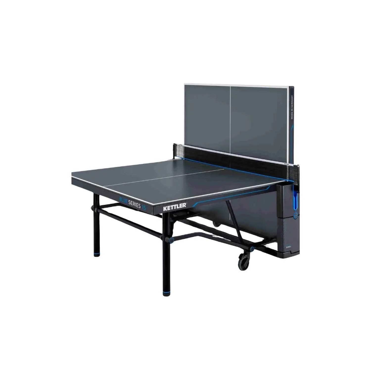 Kettler Profi Tischtennis-Platte K15 Outdoor Tisch mit Netz Klappbar Wetterfest_3