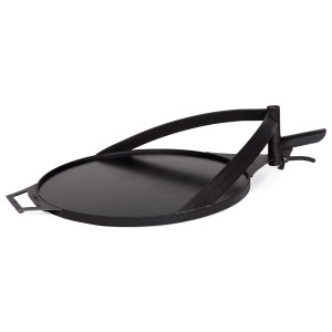 CookKing Grillplatte aus Stahl für Feuerschale Bandito/Montana X (Ø 50 cm). Grillzubehör.