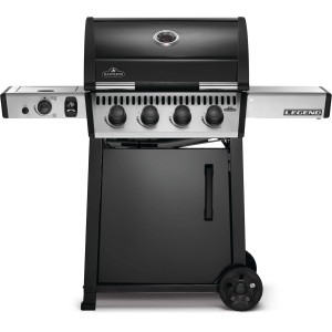 Napoleon Gasgrill Legend 425 mit 4 Brennern und Sizzle Zone, Frontansicht.