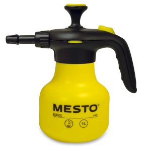 Mesto Bugsi 3132K Drucksprüher, 1 Liter, gelb/schwarz, für Garten & Pflanzenpflege.