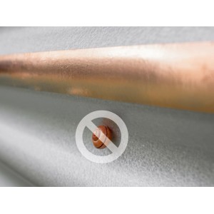 Vitavia Schneckenschutz Klebeband aus Kupfer, 5m Rolle zum Schutz von Hochbeeten.