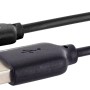 Schwarzes Schwaiger Lightning Sync und Ladekabel USB 2.0 A auf Lightning für Apple Geräte.