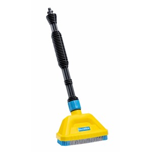 Gloria Bürsten Set mit Verlängerungslanze und Nylon-Bürste für MultiJet, zur Reinigung verschiedener Oberflächen.