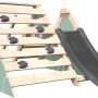 Soulet Kletterturm Hercules mit Rutsche und Kletterwand für Kinder ab 18 Monaten.