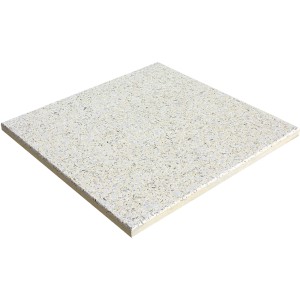 Häusler Noblit Steinfliese Opal, 40x40 cm, ideal für Terrasse & Gehweg. Pflegeleicht und frostbeständig.