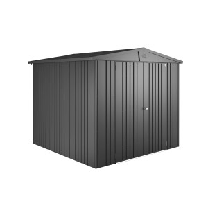 Biohort Metall-Gerätehaus Europa Dunkelgrau-Metallic 5,2 m²