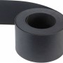 Bellissa Rasenkante Rolle aus Kunststoff, anthrazit, aufgerollt.