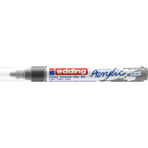 Edding 5100 Acrylmarker medium in Anthrazit. Strichbreite 2-3 mm, ideal für Leinwand und Papier.