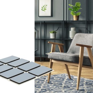 Wagner Gleiter-Set EH1226 PTFE 26 mm x 16 mm Grau 16-tlg.