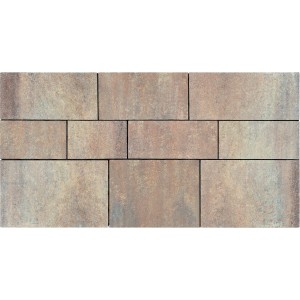 Premac Pflastersteine Voltana Natur-Beige im Mehrformat, verschiedene Größen und Formen.