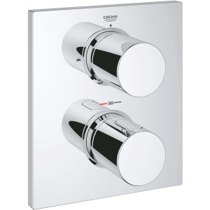 Grohe Grotherm F Thermostat in Chrom mit 2-Wege-Umstellung für Dusche.