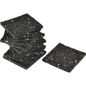 Kovalex Holz- und Bautenschutzunterlage Pad 12 Stück 0,8 cm x 9 cm x 9 cm