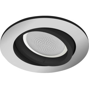 Runder Philips Hue Einbauspot Centura, Aluminium, White & Color Ambiance, 230 lm.