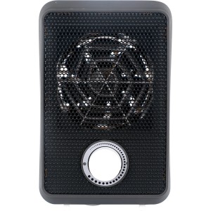 Kompakter Mini-Heizlüfter Elverum, elektrisches Heizgerät mit Thermostat, für kleine Räume.