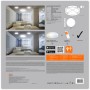 Ledvance Smart+ WiFi Einbauleuchte, rund, weiß, Ø 40cm, für smarte Beleuchtung im Innenbereich.