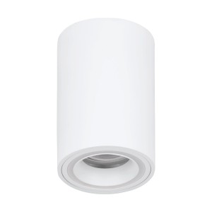 Weiße Eglo LED Deckenleuchte Carosso-Z, dimmbar und mit RGB Farbwechsel.