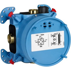 Ideal Standard Ceratherm T100 Unterputz-Körper für Armaturen-Bundle, blau.