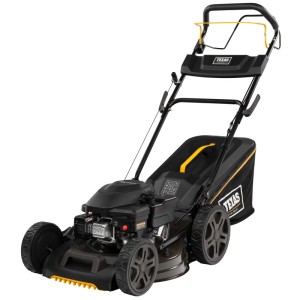 Texas Benzin-Rasenmäher TPL 560TR W mit Radantrieb und 56 cm Schnittbreite.