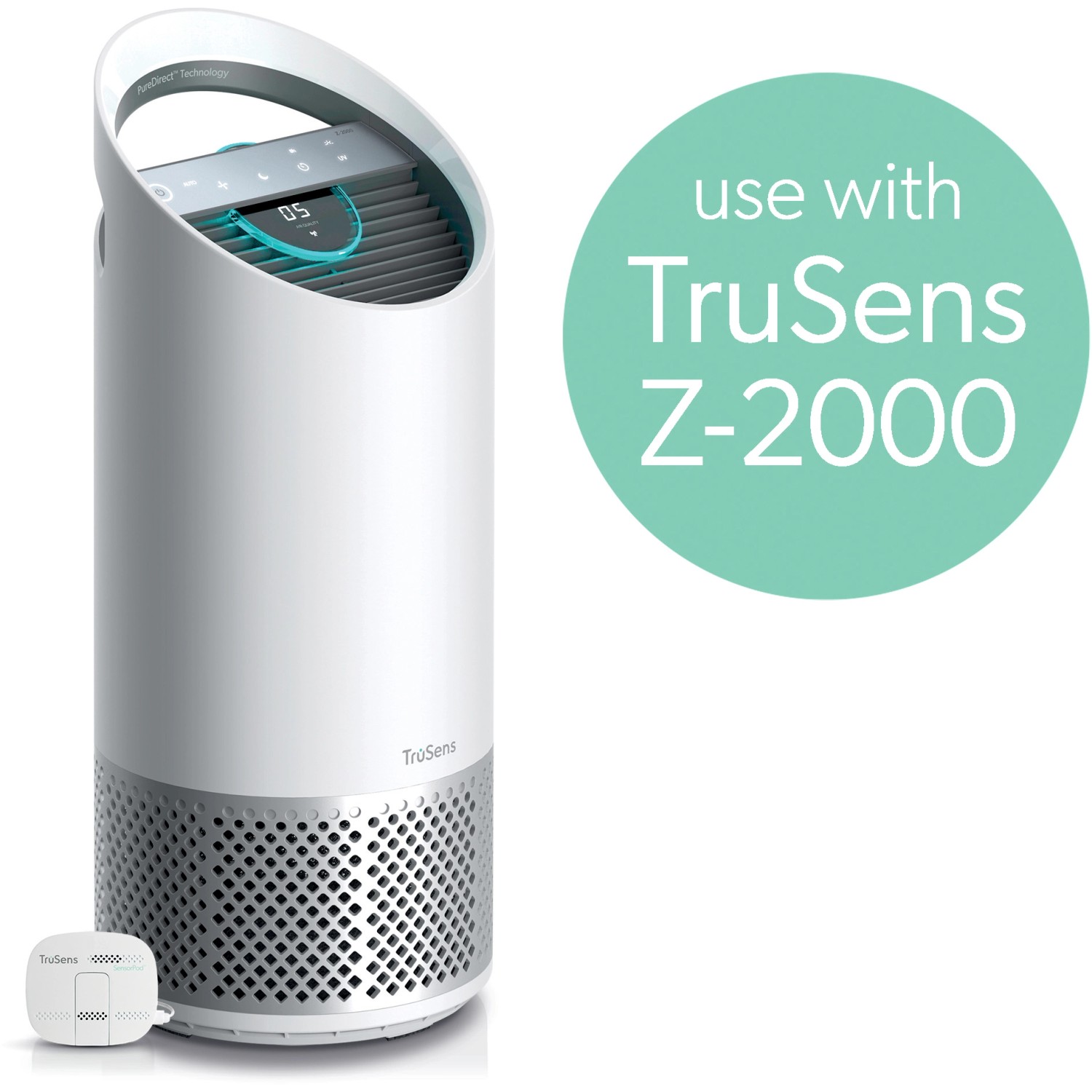 Leitz TruSens Z-2000 Luftreiniger mit SensorPod, passender Ersatzfilter für saubere Luft.