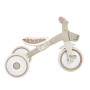 Globber Learning Trike 2in1 Plus Dreirad in Taupe. Höhenverstellbares Kinderfahrzeug mit Sattel, Körbchen und Rädern.