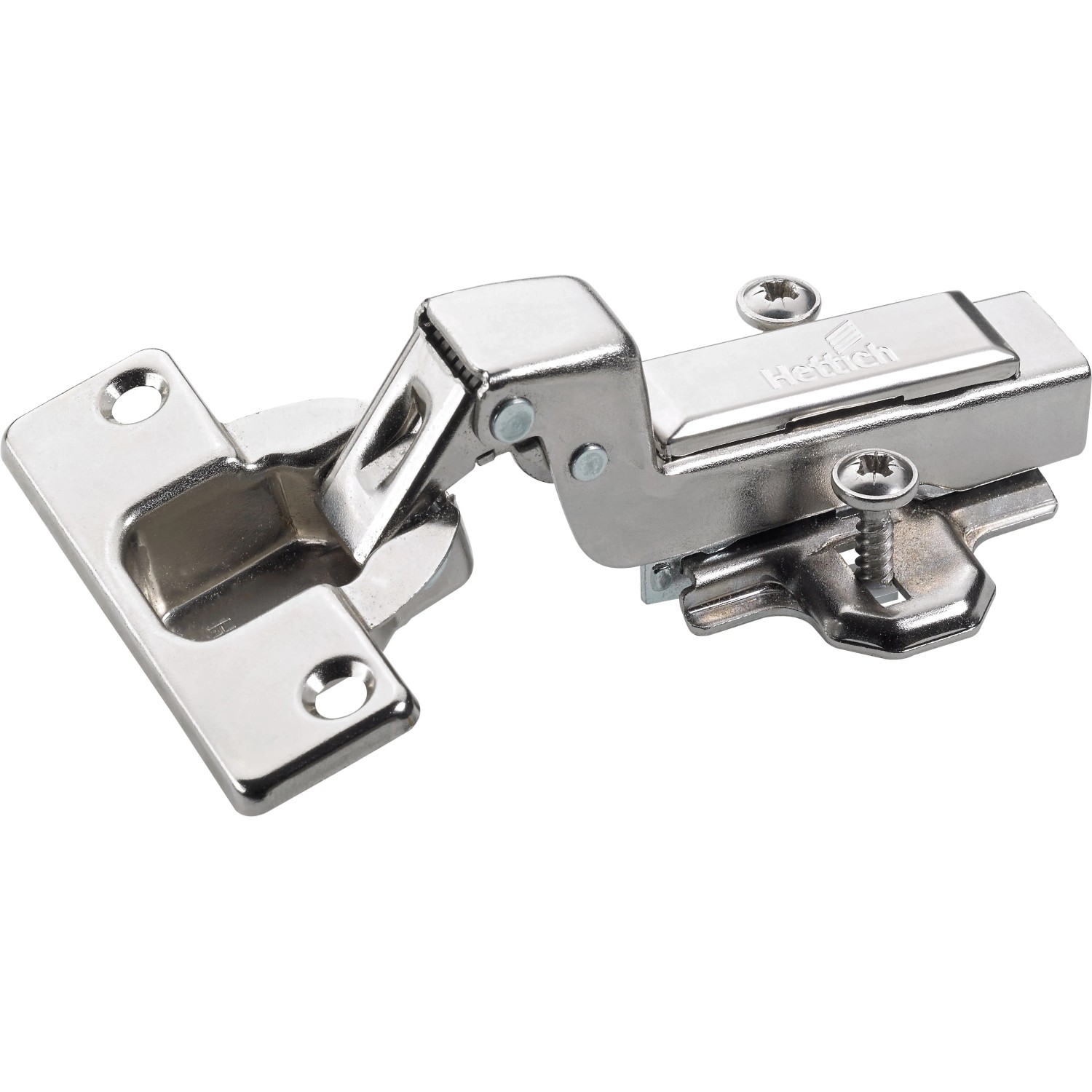 Hettich Intermat Topfscharnier für innenliegende Türen, Klipsmontage, 15-25 mm.