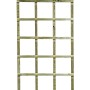 Rechteckiges, kesseldruckimprägniertes Rankgitter aus Holz, 60x180 cm, für Kletterpflanzen.