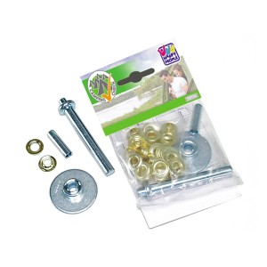 20-teiliges Ösen-Set für Camping & Zubehör mit Stanzwerkzeug und 15 Ösen zur Reparatur von Planen.