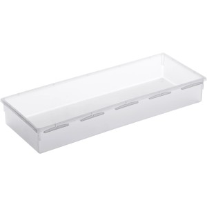 Rotho Schubladen-Aufbewahrungsbox Basic Transparent 5 cm x 15 cm x 38 cm