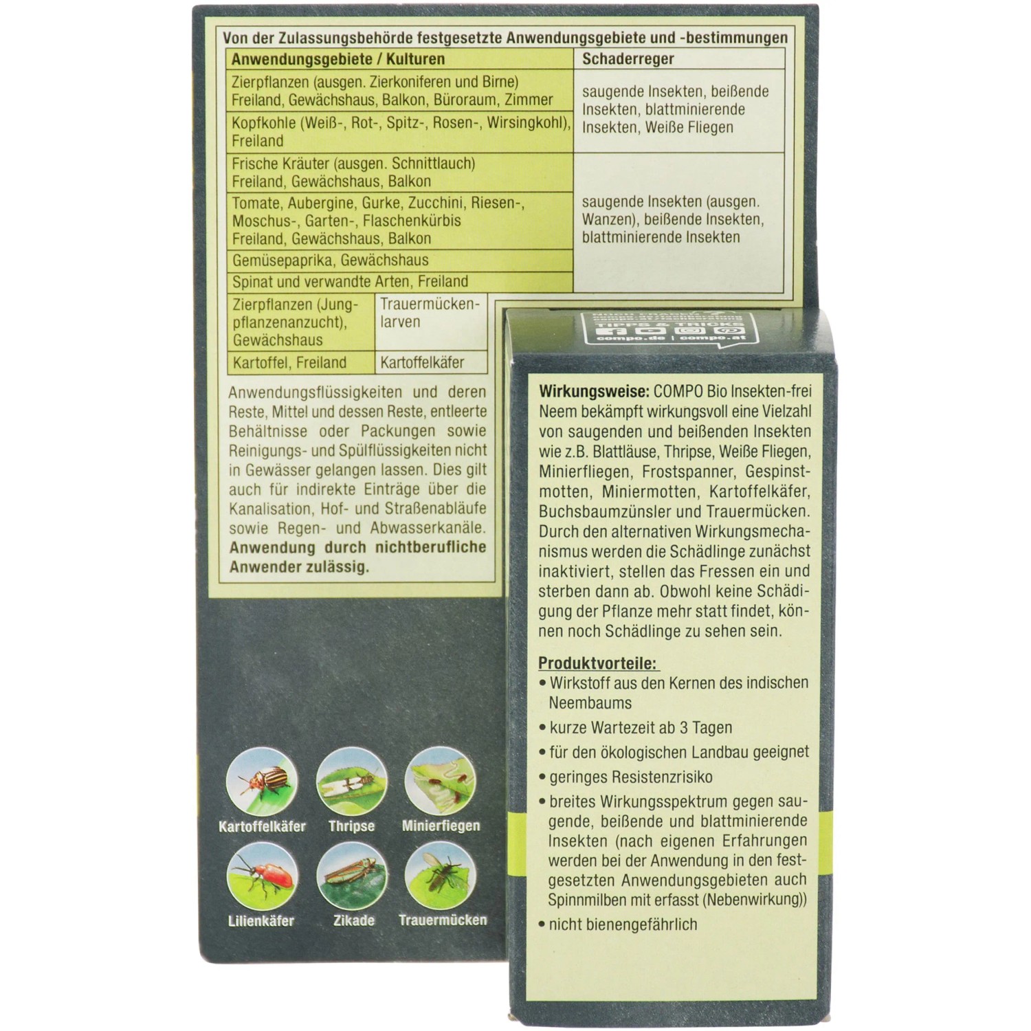 Compo BIO Insekten-frei Neem 6 ml kaufen bei OBI