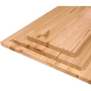 Leimholz Kiefer, Natur, 60x40x1,8cm, unfoliert. Ideal für Regalböden und Möbelbau.