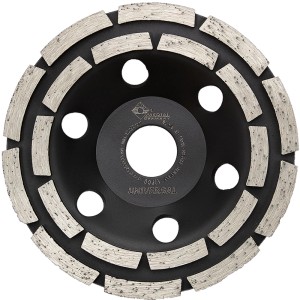 Medial Diamant-Schleiftopf Universal, Ø 125mm, für Winkelschleifer. Zum Schleifen von Beton und Universalmaterialien.