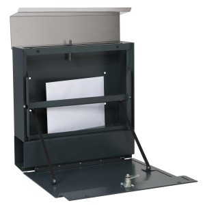 Renz Briefkasten Piazza N Anthrazit 36,7 cm x 37,5 cm x 11,5 cm