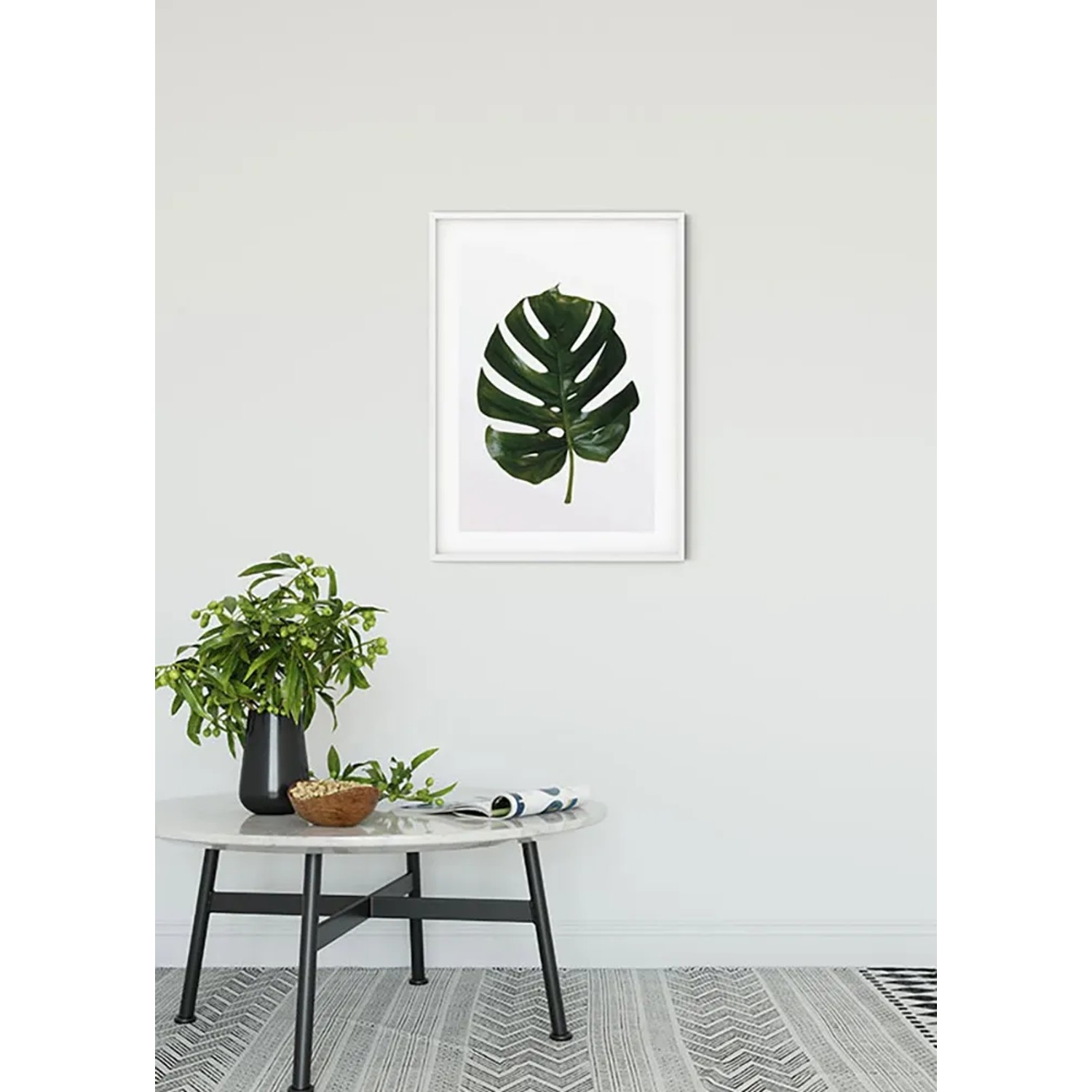 Komar Wandbild Monstera Leaf 50 x 70 cm kaufen bei OBI