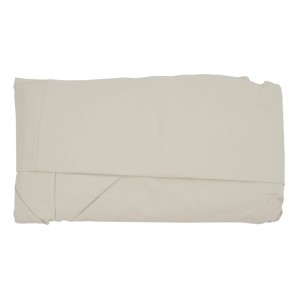 Beiger Ersatzbezug für Doppel-Ampelschirm T44, 3x3m mit Flap, aus Polyester.