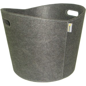 Aduro Holzkorb Proline Grau aus Filz  Ø 39 cm