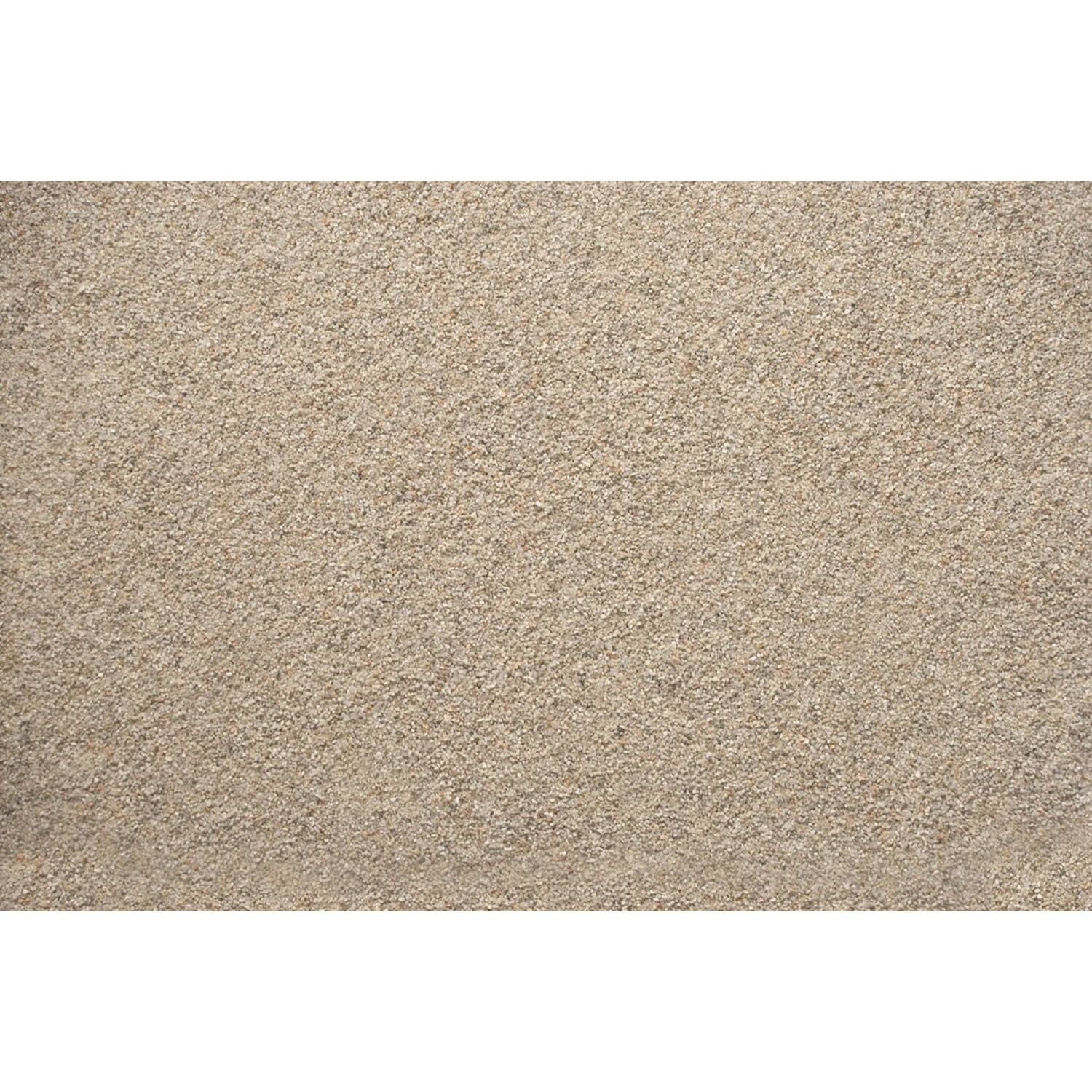 Beiger Quarzsand (0,3-1 mm) im PE-Sack, geeignet für Bau, Haus und Garten.