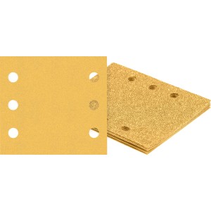 Bosch Expert Schleifblätter C470, 115x107mm, K40, 10 Stück, für Exzenterschleifer.