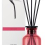 ipuro Raumduft Classic Jardin, 240 ml, mit Duftstäbchen in rosa Glasflasche.