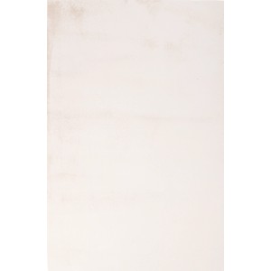 Cremefarbener Hochflorteppich Cha Cha, 120x170 cm, kuschelig und strapazierfähig.
