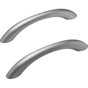 Ottofond Atlanta Duo Wannengriffe, 2er Set, silberne Badewannen-Haltegriffe für mehr Sicherheit.