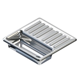 Bosch Vliesschleifpad Expert N880, grob, 2-teilig, 115x140mm, für Handschleifen. Schleifmittel für Metall.